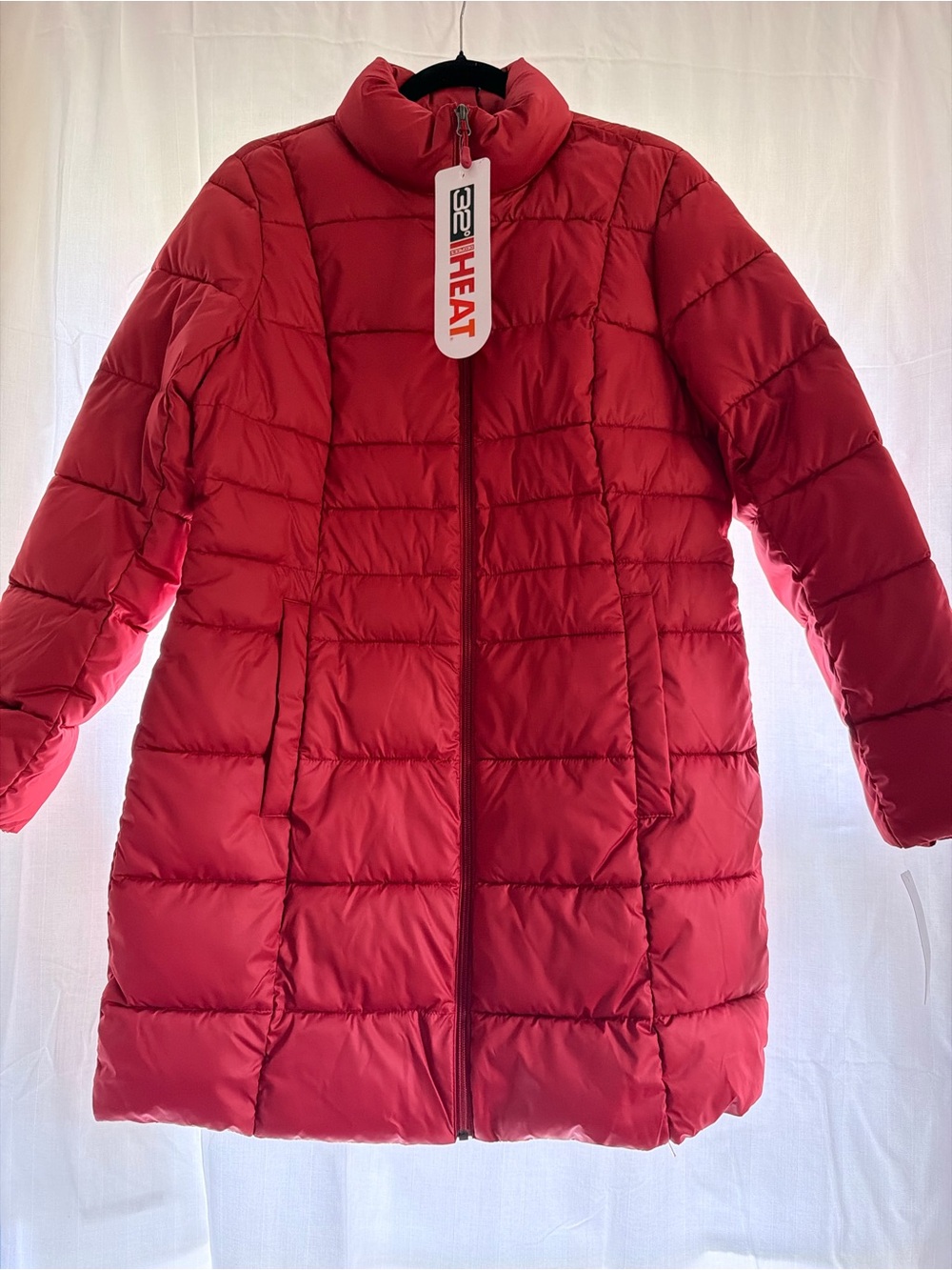 32 Degrees Red Puffer Jacket